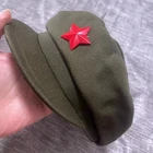 1967 Chinese ARMY type 65 Officer's cap tweed hat Military Issue PLA ARMY size 2