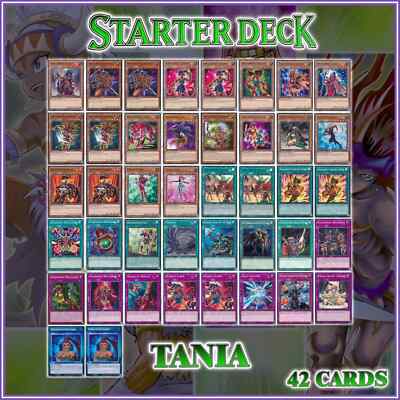 TANIA AMAZONESS STARTER DECK 42 | Queen Trainee Sage Spy Paladin