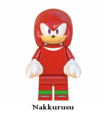 Nakkurusu -The Hedgehog Minifigure Shadow Sonic Knuckles Lego Moc Minifigures | eBay