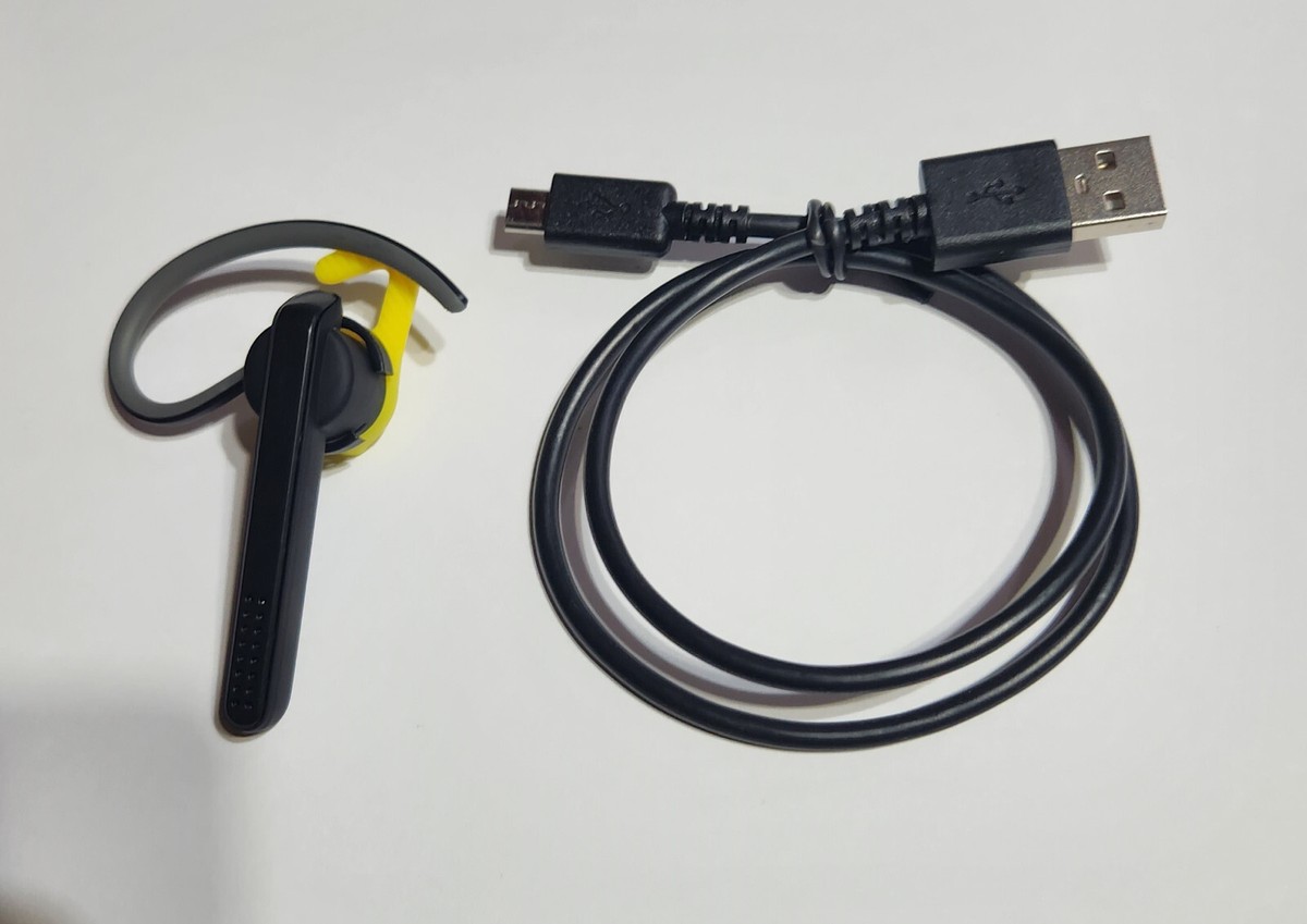 Original Black Jabra Talk 45 Wireless Headset with Charger in Bulk