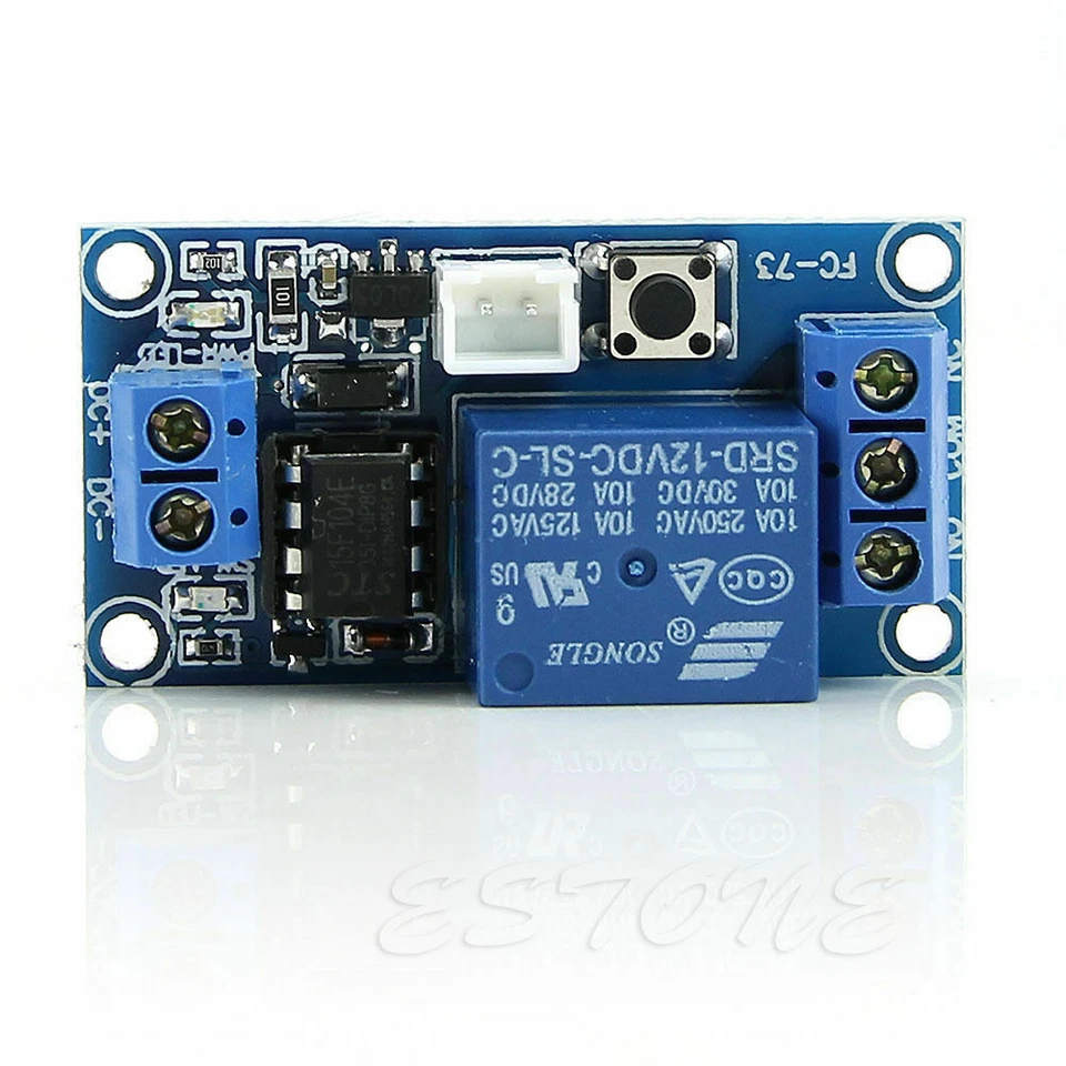 1 Channel Latching Relay Module, Touch Bistable Switch MCU Control, 5V /12V /24V - Image 4 of 4