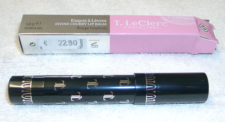 T. LeCLERC ♥ Lip Balm Lippenstift ♥ Rouge Impérial ♥ 1,8 g ♥ Neu & OVP - Bild 2 von 3
