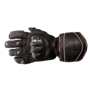 Wolf Titanium Outlast Ce Motorcycle Gloves Leather Black