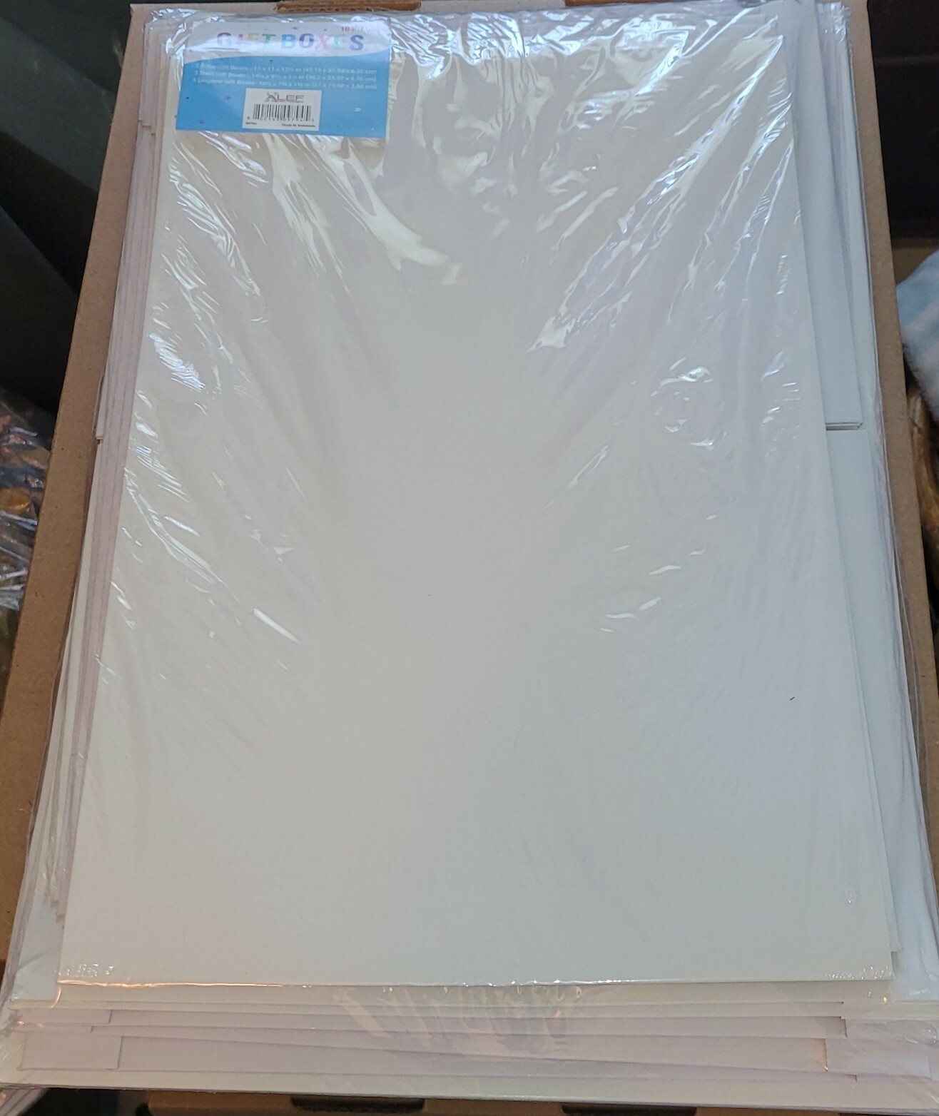 White Gift Box - 10 Pack Assortment Great For All Occasions Birthdays, Holidays