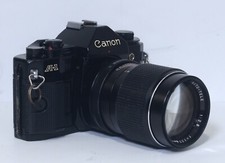 CANON A-1 Vintage SLR 35mm Film Camera 135mm f/2.8 Auto-Tele Lens