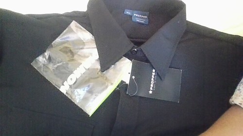 NWT Propper Men's 2XL Tactical ButtonUp LSlv EdgeTec Dress Shirt F58385P450XXLL - Picture 5 of 24