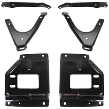 Set of 6 Bumper Face Bar Brackets Retainer Mounting Braces for F450 Truck F550