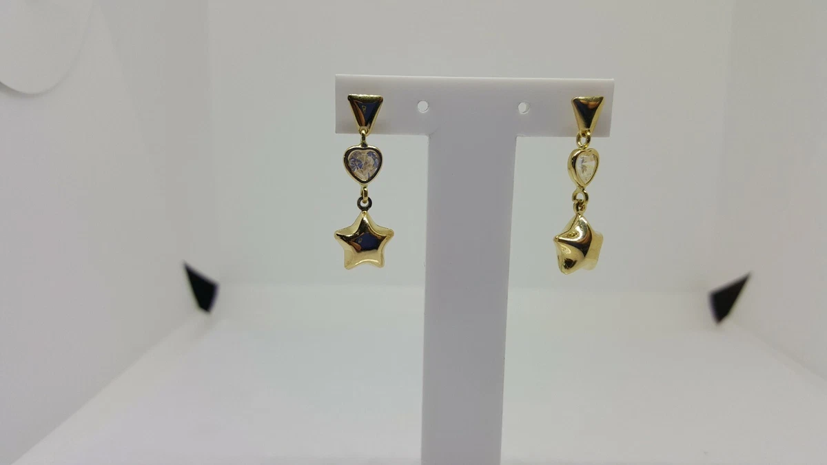 Orecchini Pendenti Bohémien A Stella – Catena Lunga Vintage In Oro, Per Donne E Ragazze - 3