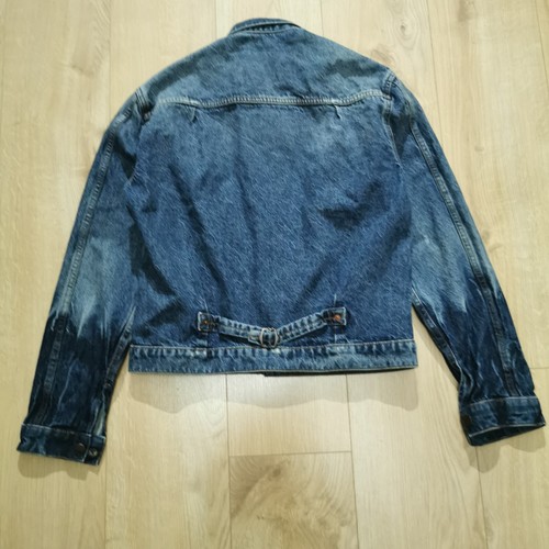 Superdry Chaqueta Denim Hombre M Mediana Azul Trabajador Camionero Utilidad Botón - Imagen 5 de 8