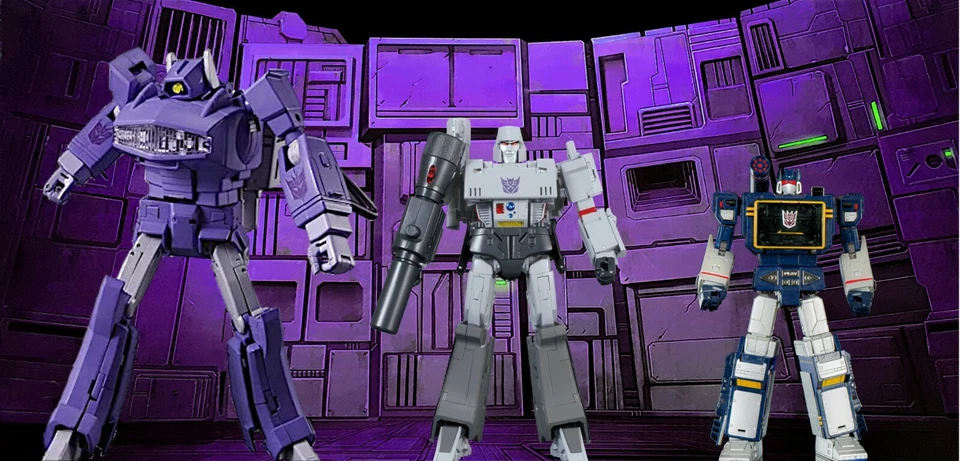 Transformers Vintage G1 Masterpiece Studio Series Decepticons Diorama Backdrop - Image 4 of 4
