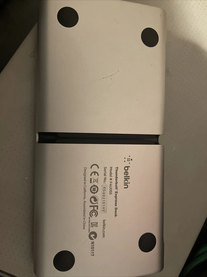 Base Belkin Thunderbolt Express F4U055  Foto 3 de 3