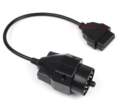 Obd Adapter Bmw Lelukee OBD2 Adapter – 20 Auf 16 Pin, Für BMW E36/E38/E39/ E46/E53/X5/Z3 Connector Location
