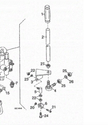 KUBOTA B/L-SERIES BACKHOE CONTROL MALE BALL JOINT REPLACES PART # 70020-01289 - Picture 2 of 5