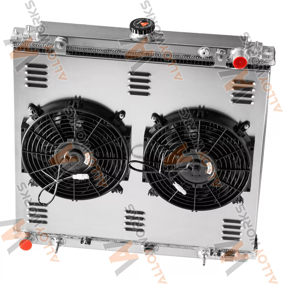 Ventilador de cubierta de radiador de 3 filas para Nissan Frontier Xterra Pathfinder 2005-2018 2015 Foto 3 de 4