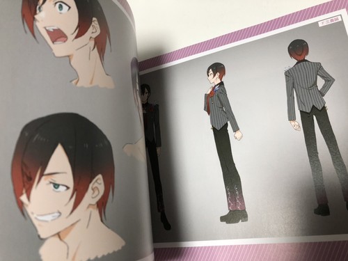 Libro de arte Murota Yuhei cómo diseñar personajes amor artista principal vivo anime manga - Imagen 7 de 10