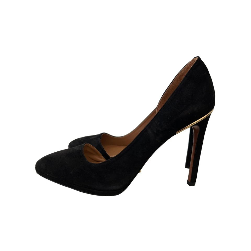 Rachel Zoe D'Orsay Pumps Women 8.5 Stiletto Suede Career Formal Wedding Preppy - Image 3 of 4