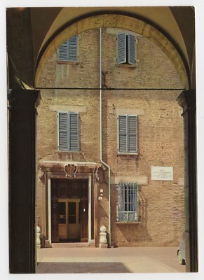 Senigallia - Facade of Palazzo Mastai, birthplace of Pius IX - Ancona 80s