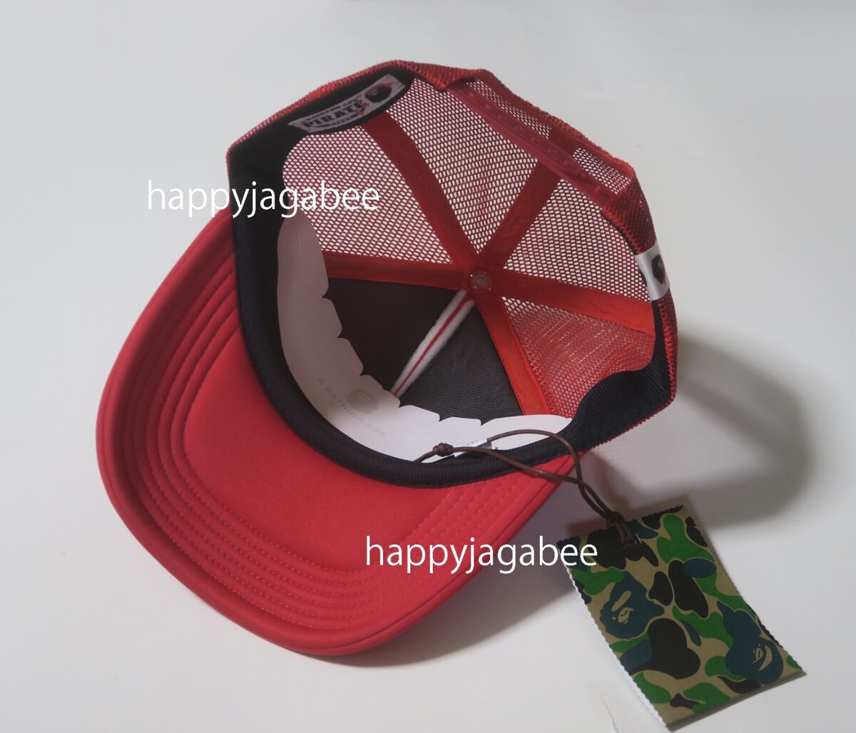 A BATHING APE Men's Goods APE CROSSBONE MESH CAP 4K20180001 A BATHING APE Men's Goods APE CROSSBONE MESH CAP 4K20180001