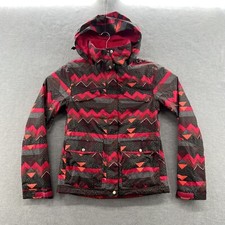 Sims Womens Size Xs Native Aztec Insulated Hooded Ski Jacket