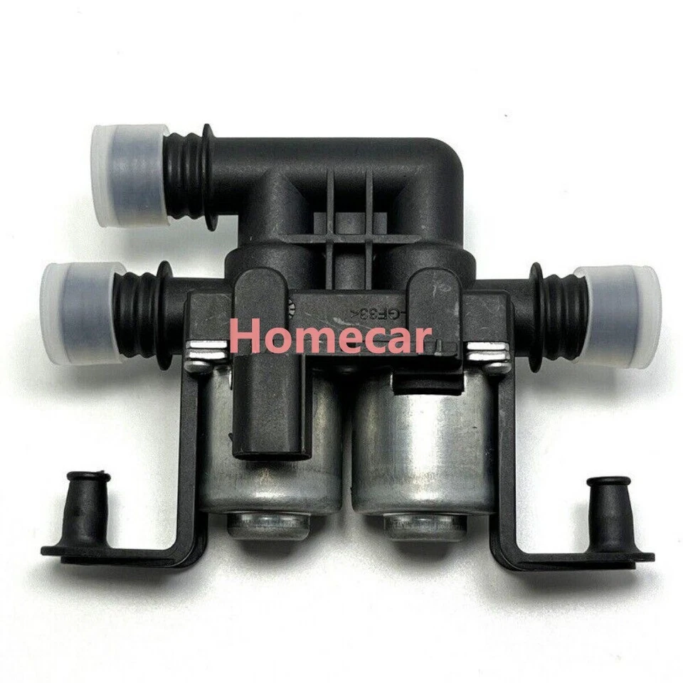 Heater Control Water Valve For 03-17 BMW E53 E70 E71 E7 F15 X5 X6 # 64116910544 - Image 4 of 4