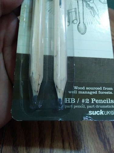 Drumstick Pencil HB #2 By Suck UK - Picture 10 of 12