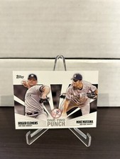 2023 Topps Series 1 Roger Clemens/Mike Mussina One-Two Punch #12P-21 QTY