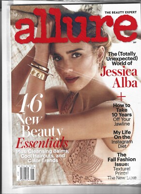Allure September 2016 Jessica Alba Factory Sealed (BN)