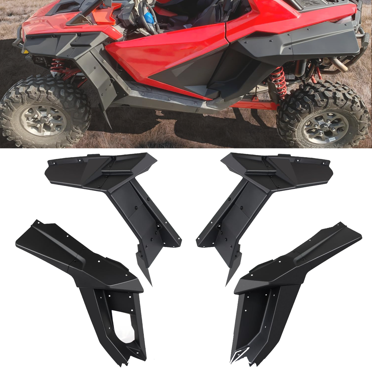 For 2020-2024 Polaris RZR PRO XP/XP 4/Turbo Full Coverage Fender