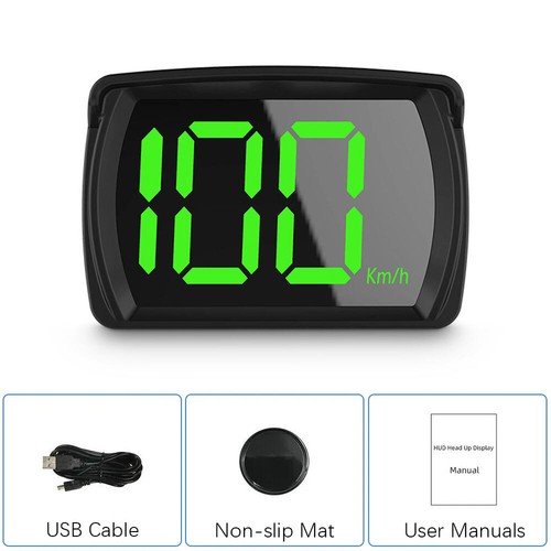 GPS Digital Speedometer Car Truck Motorcycle Head Up Display Odometer HUD KM/H