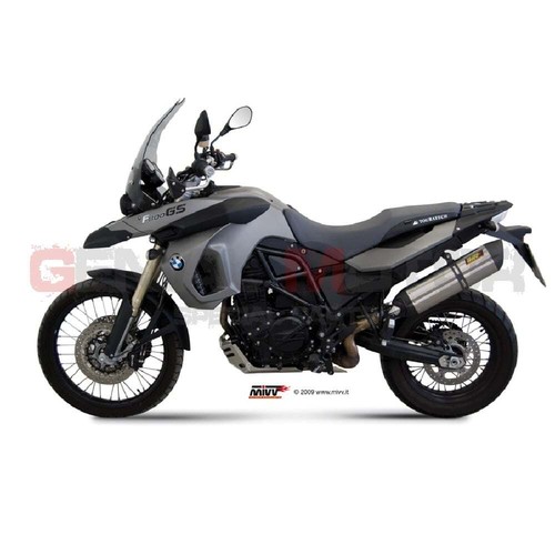 Silencieux d'échappement Mivv Suono inox pour Bmw F 800 Gs 2008 > 2017