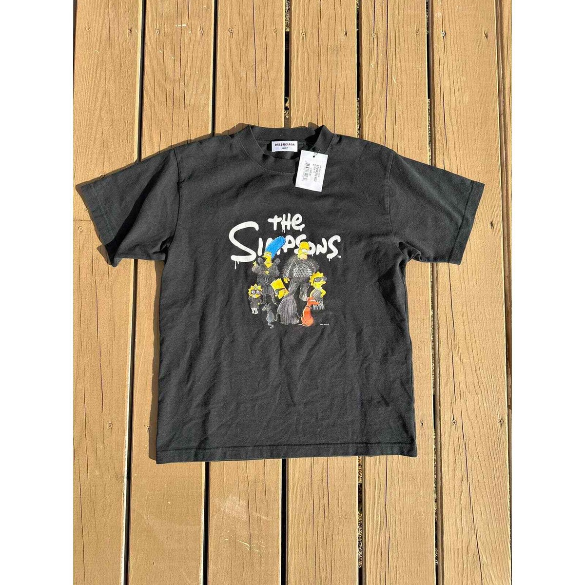 BALENCIAGA The Simpsons Edition Small Fit T-Shirt Size M | eBay BALENCIAGA The Simpsons Edition Small Fit T-Shirt Size M | eBay