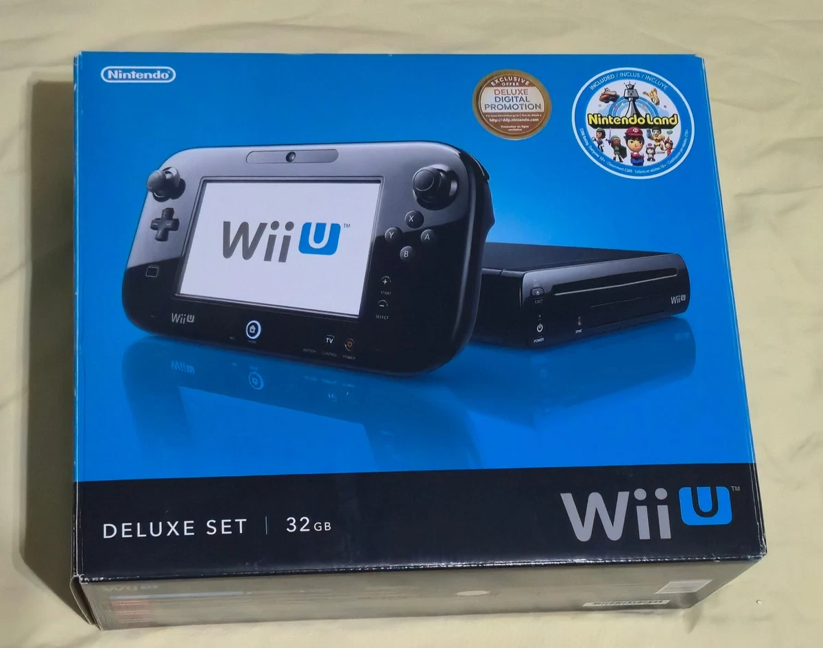 Nintendo Wii U - Deluxe NTSC-U/C Video Game Consoles for sale | eBay