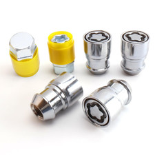 1/2 Wheel Locks 1.42In Length , Fit for Explorer 1991-2019, Mustang 2005-2014, W