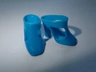 Vintage Barbie Doll Blue Mod T Strap Heels Japan NICE