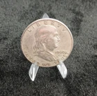 Silver 90%  1960 D Franklin Half Dollar nice looking coin  TP 10351