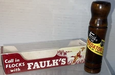 Predator Call P-60 by Faulk’s Game Calls Vintage Call Collector Hunting Fox Yote