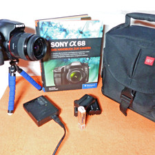 Sony A58 l 18x55 obiettivo l XXL EXTRAS SET l SLT fotocamera reflex OLED 20MP