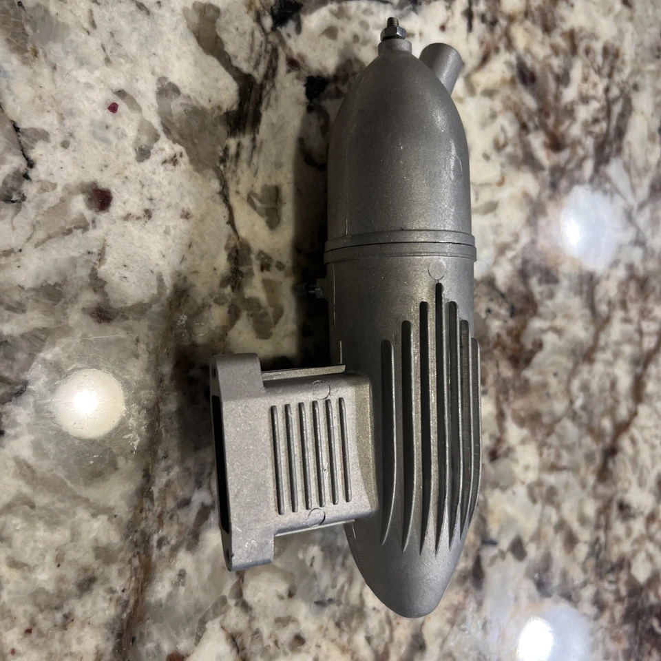 Evolution RC Remote Control Nitro Airplane Engine Replacement Muffler : .46 46 - Image 2 of 3