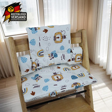 Sitzkissen Hochstuhl wasserabweisend rutschfest für baby und kinder Set 2 Stück