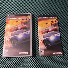 Ridge Racer (Sony PlayStation Portable, 2005) PSP **CASE & MANUAL ONLY**