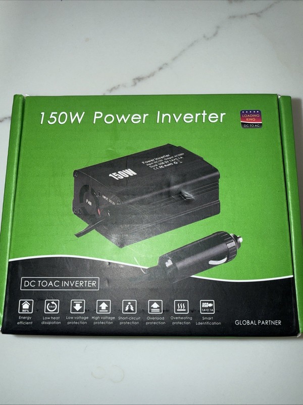 Power Inverter DC 12V to 110V AC Converter Car Plug Adapter YSOLX 500W 