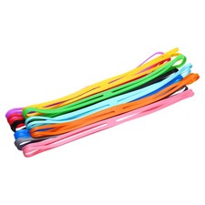 10pcs Silicone Rubber Bands, 19 Inch Silicone Bands Rubber Bands Assorted Size
