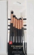 Walgreens Eye Makeup Brush Set 6pc Synthetic Bristles Cruelty-Free