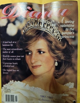  Princess Diana ''Diana'' Magazine 1961-1997 (the entire biography about her) (A1)