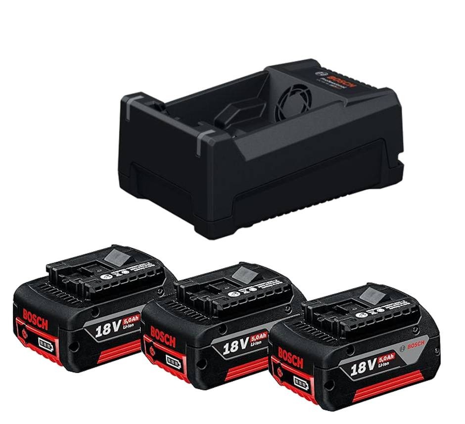 Kit 3 Utensili Bosch a Batteria Trapano Avvitatore GSB 18V-65 Tassellatore GBH 1 foto 6