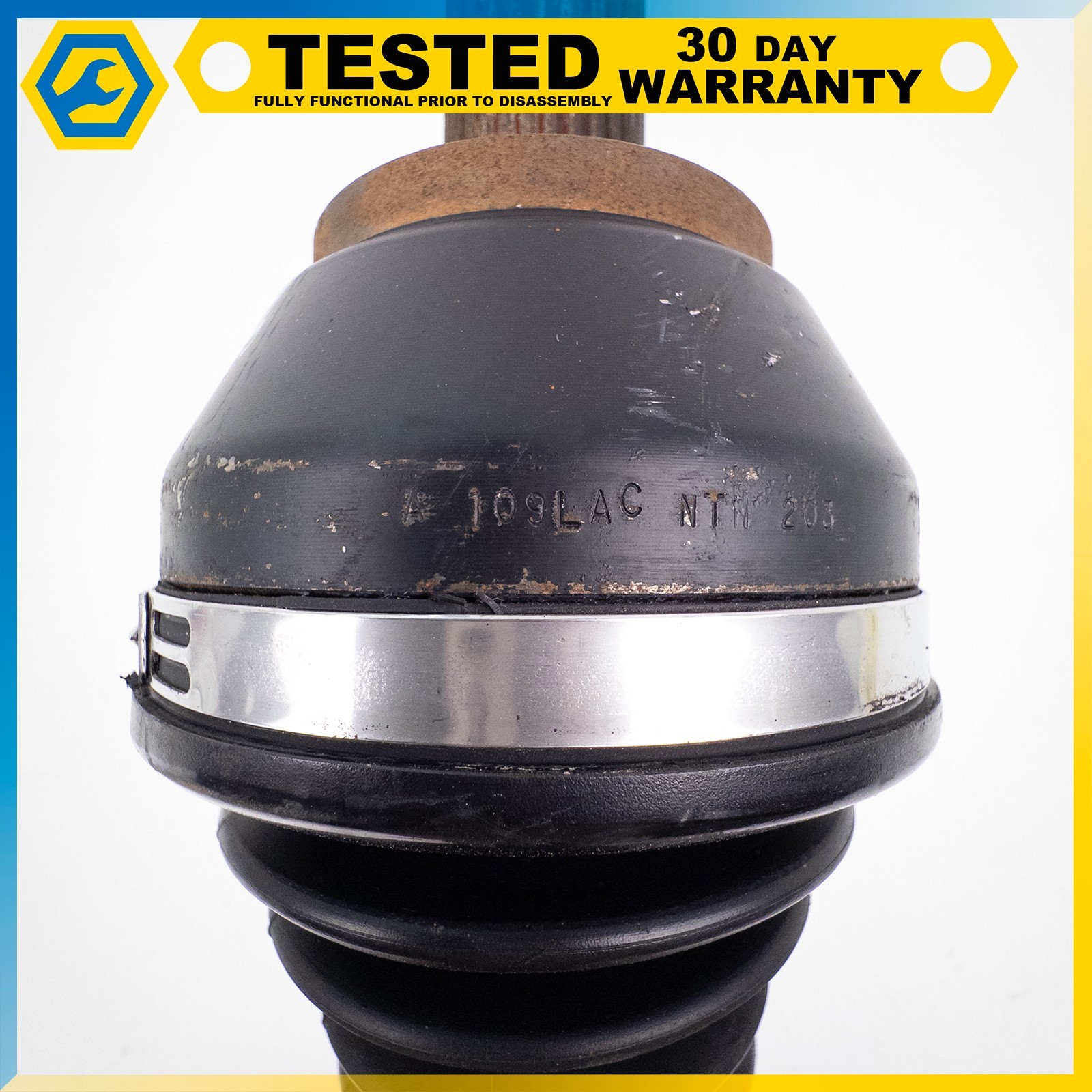 05-13 CHEVROLET CORVETTE C6 XLR REAR LEFT AXLE HALF SHAFT UNIVERSAL JOINT OEM