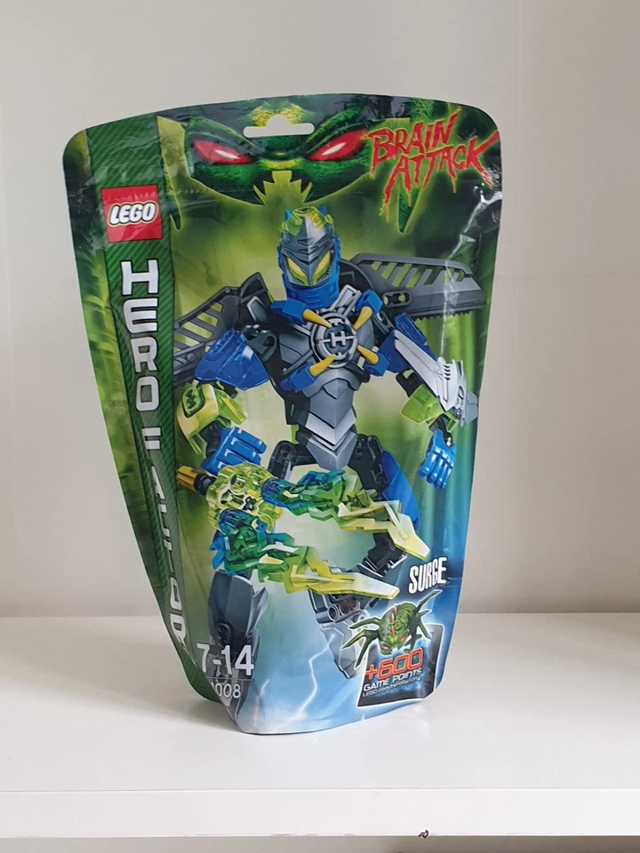 [Scellé] Hero Factory 2192 Drilldozer + 44008 Surge + 44004 Bulk + 44001 Pyrox - Photo 4/4