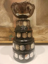 1939 Vintage Perpetual Golf Trophy Canadian Tournament Large Tiered Silver Cup