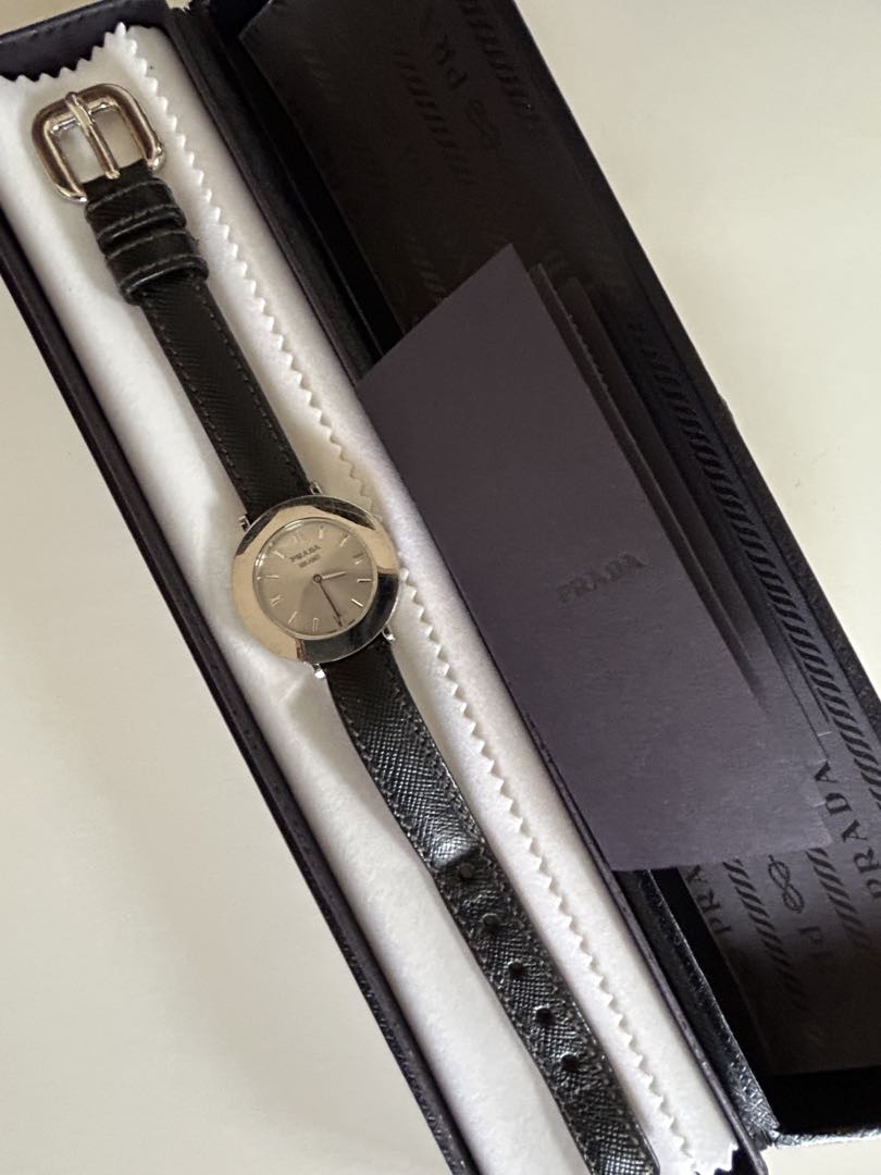 Prada Analog Quartz Women Watch Accessories Vintage 273531073 thumbnail 3