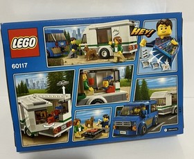LEGO 60117 CITY: Van & Caravan New in Sealed Box! Retired Product! Ages 5-12 Dog
